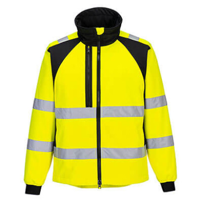 WX2 Eco Hi-Vis Softshell (2L) Sárga/fekete L