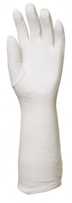 Varrott pamut boy kesztyű, fehér, 40cm hosszú 10