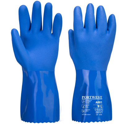 Marine Ultra PVC kesztyű Kék L