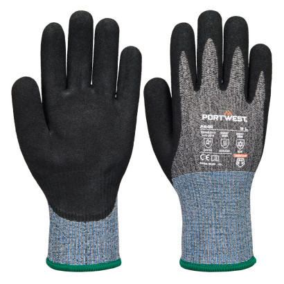 Vis-Tex Winter Cut D13 nitril kesztyű Fekete L