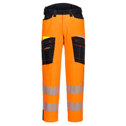 DX4 Hi-Vis Service nadrág Narancs/Fekete 28