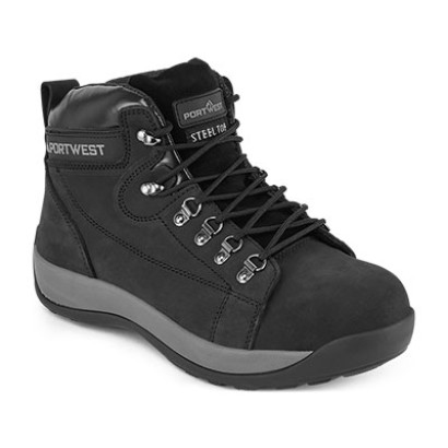 FW31 - Steelite Mid Cut Nubuck védőbakancs SB HRO Fekete 38