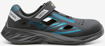 ARTRA ARDEA 310 619060 S1 ESD fekete/kék szandál 35