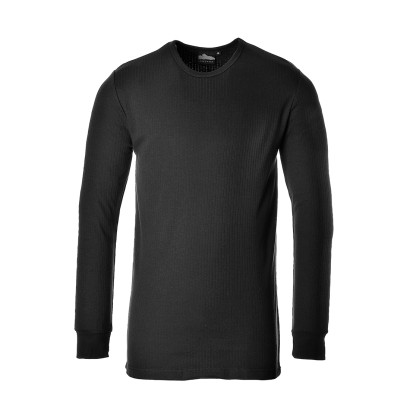 Hosszú ujjú póló (jégerfelső) fekete 4XL