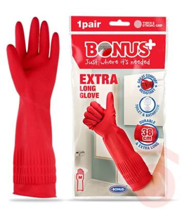 Bonus gumikesztyű extra hosszú 38cm L