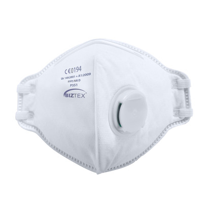 FFP3 szelepes, Dolomite, félbehajtható légzésvédő maszk