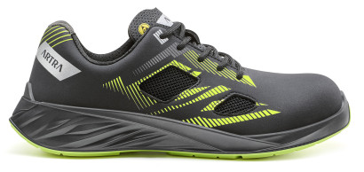 ARTRA ARDARA 332 618080 S1 PL ESD fekete/sárga félcipő 35