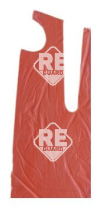 Fóliakötény Guarder 80x125 piros