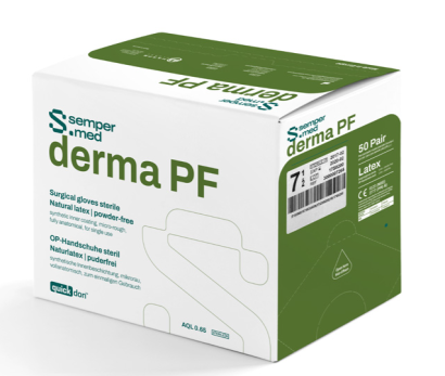 SEMPERMED® Derma púdermentes st kesztyű 6,5