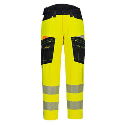 DX4 Hi-Vis Service nadrág Sárga/Fekete 28