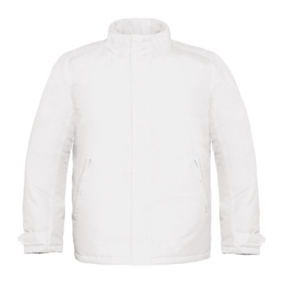 B&C Real vízlepergetős kabát fehér L