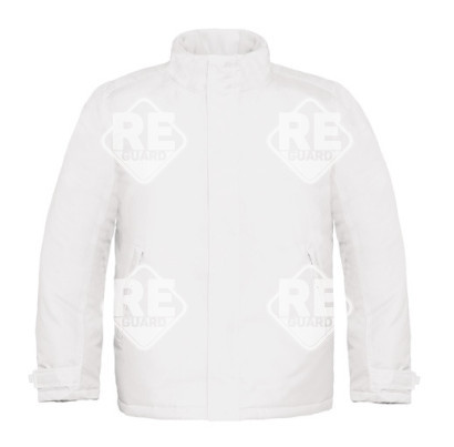 B&C Real vízlepergetős kabát fehér L