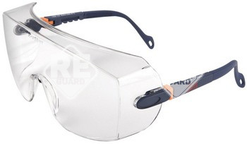 3M 2800 Szemüvegre vehető,víztiszta,karcálló,állítható szár+lencse