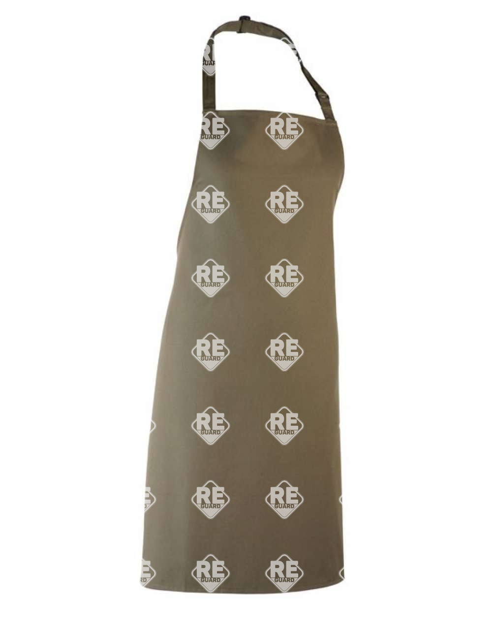 Kötény Premier hosszú, állítható nyakpánttal almazöld