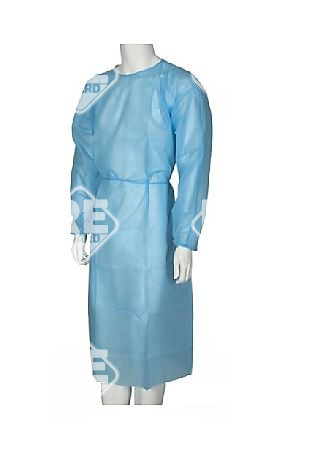 Jetguard Plus köpeny, nyaknál és hátul kötős, gumis mandzsetta, szürke, M/120