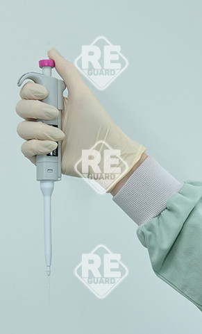 duoSHIELD LPS Latex 240 vizsgálókesztyű púderes 100db/doboz XS