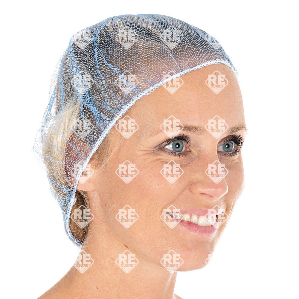 Hajháló necc anyagból Honeycomb | nylon fehér 53cm