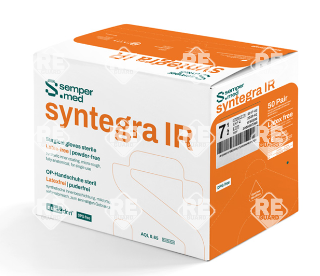 SEMPERMED® Syntegra IR, púder és latex mentes steril kesztyű 6