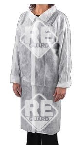 Látogatóköpeny Guarder tépőzáras 20g fehér S