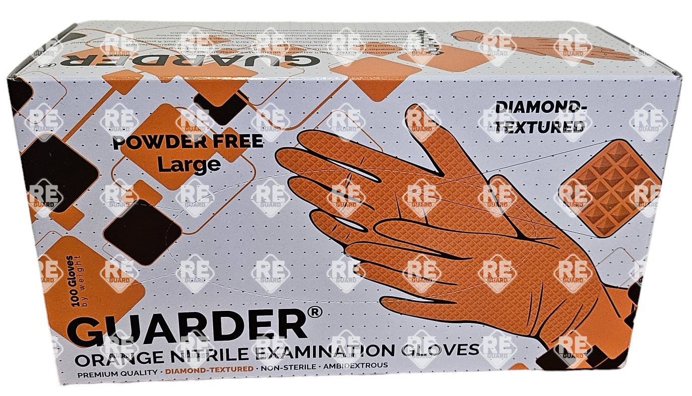 MAXTER Nitril Orange Diamond Prémium erősségű 8,4g  pm kesztyű M