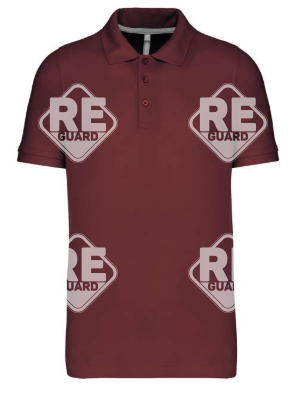 KA241 pique póló galléros fekete 2XL