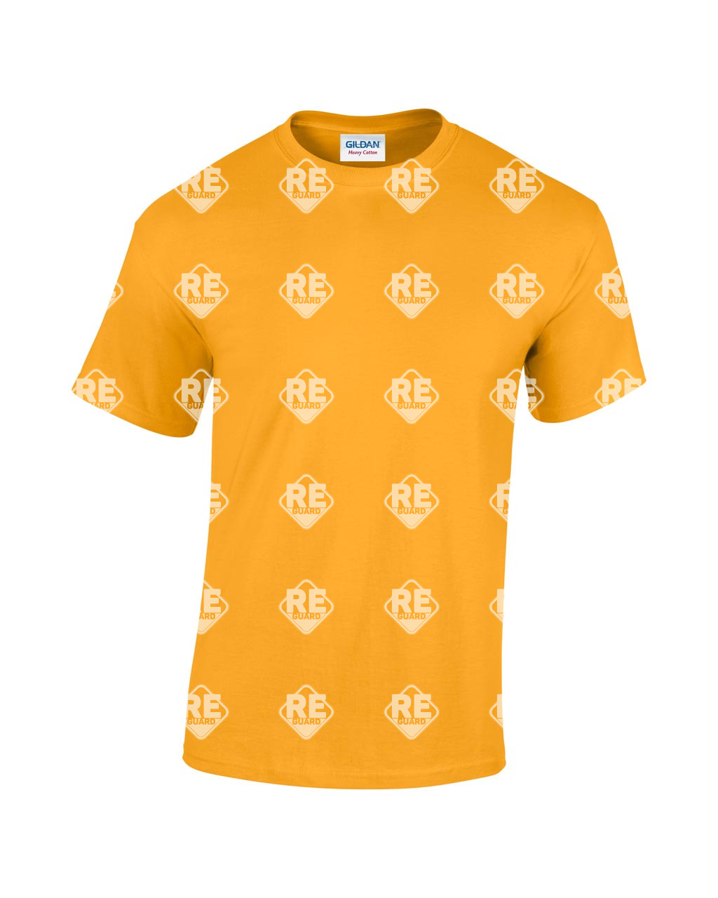 Póló Gildan 5000 környakas, kevertszálas, antik cherry red, 2XL