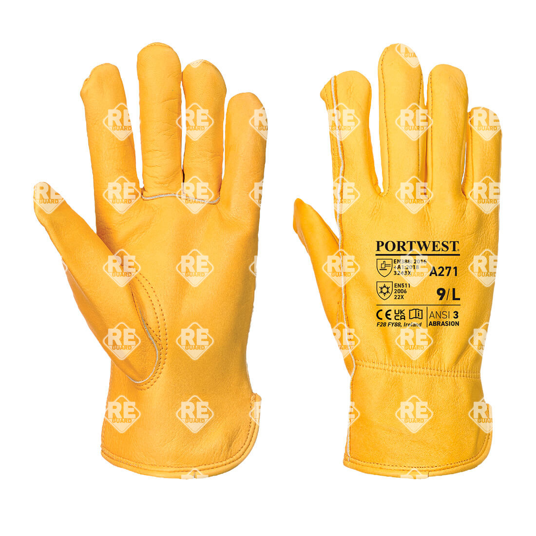 Bélelt sofőrkesztyű cser L