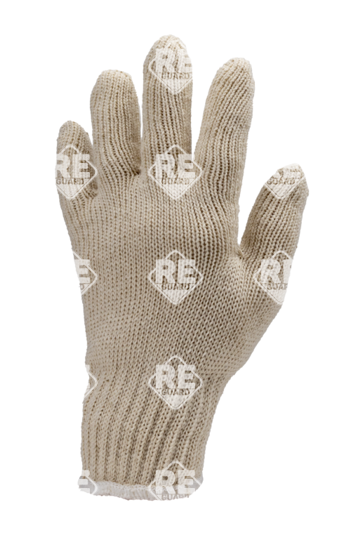 Kötött pamut, triplaszálas cérnakesztyű, fehér, női 7