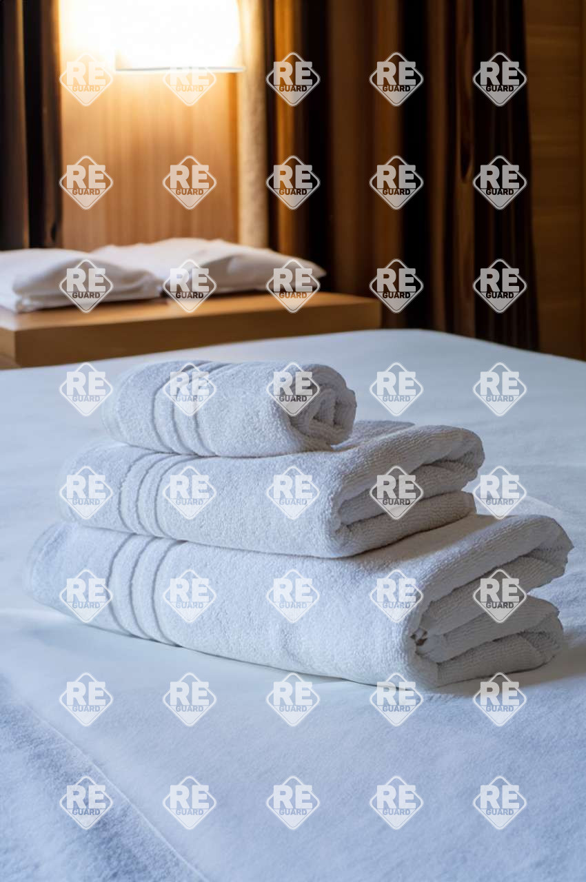 Szállodai törölköző prémium minőségű Olima fehér 30x50