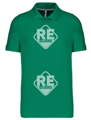 KA241 pique póló galléros fekete 2XL