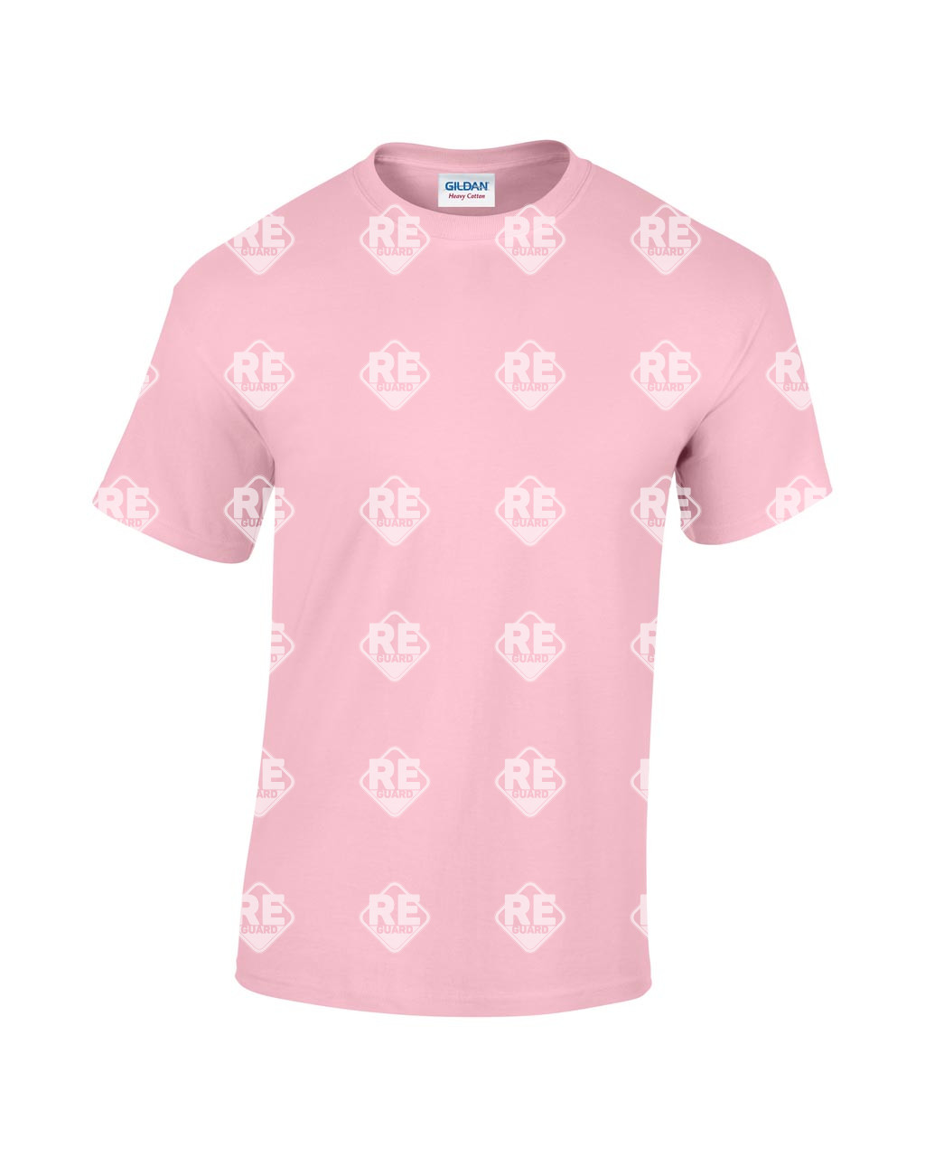 Póló Gildan 5000 környakas, kevertszálas, antik cherry red, 2XL