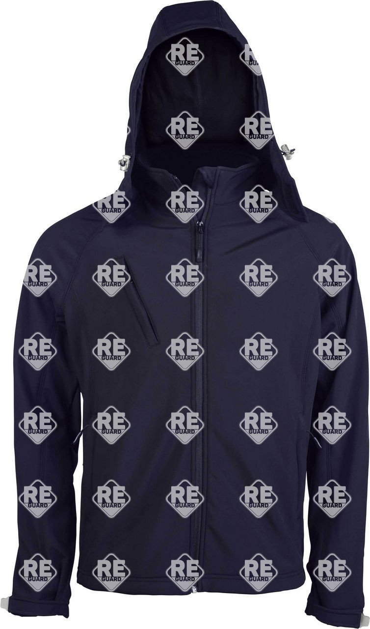 Kabát Kariban 413, férfi, softshell, fekete 2XL