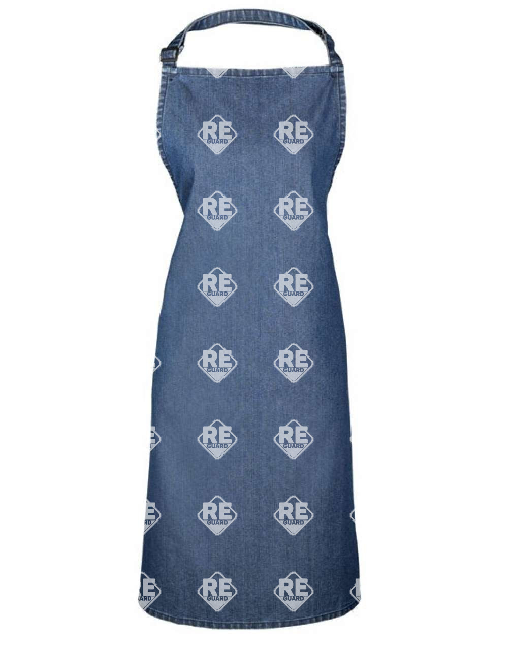 Kötény Premier hosszú, állítható nyakpánttal almazöld