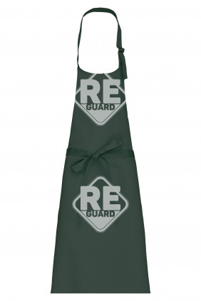 Kötény Kariban hosszú, állítható nyakpánttal sötétkék