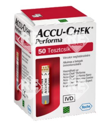 Tesztcsík Accu-Chek Performa Glucose 50
