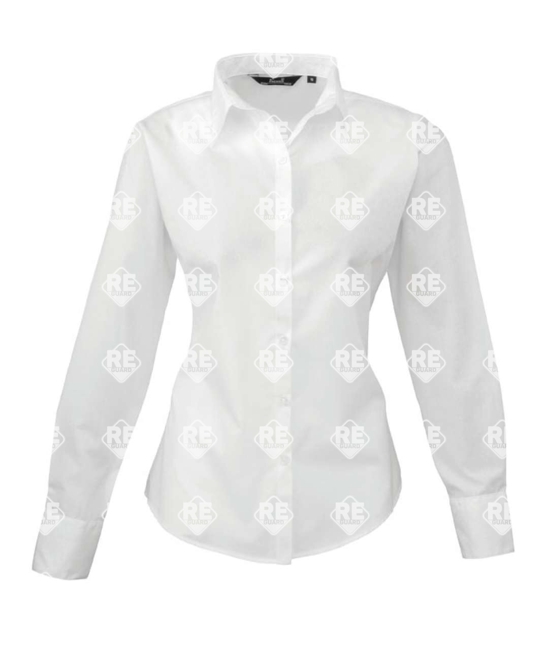 Ing Premier 300 női, hosszú ujjú, puplin fekete 2XL