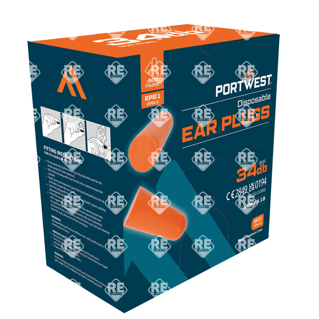 Füldugó adagoló utántöltő csomag (500pár)