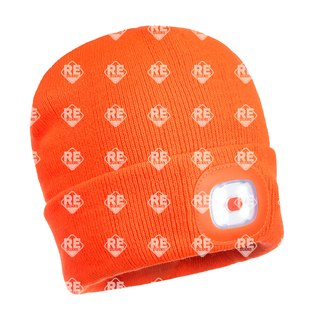 Téli sapka LED lámpával navy