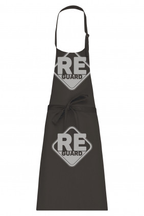 Kötény Kariban hosszú, állítható nyakpánttal sötétkék