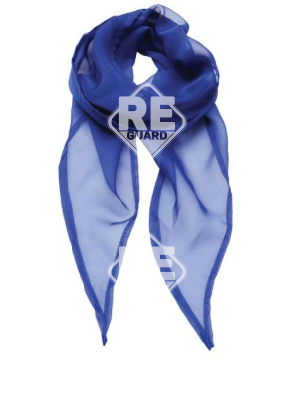 Damen Einfarbiger Chiffonschal burgund