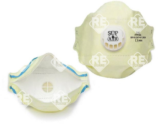 Sup Air FFP3 NR D hárompaneles, szelepes pormaszk 20db/doboz