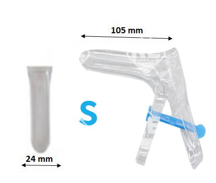 hüvelyterpesztő L - zöld, műanyag, steril