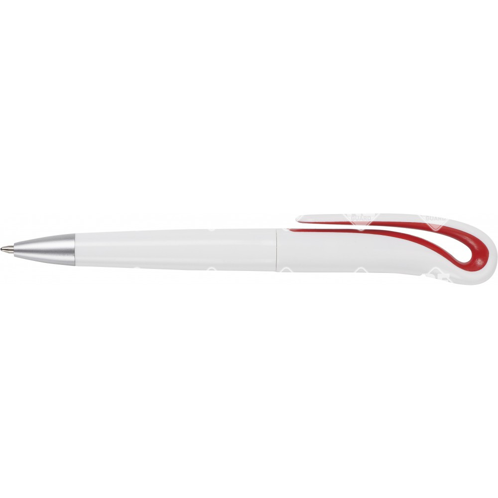 Swan golyóstoll fehér/narancssárga