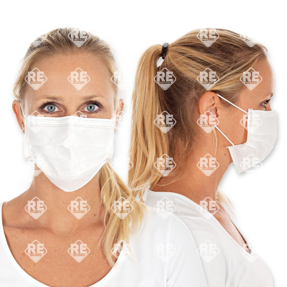 Szájmaszk Hygostar II típus 3-rétegű fekete