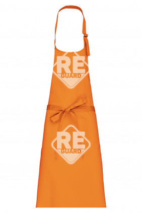 Kötény Kariban hosszú, állítható nyakpánttal sötétkék