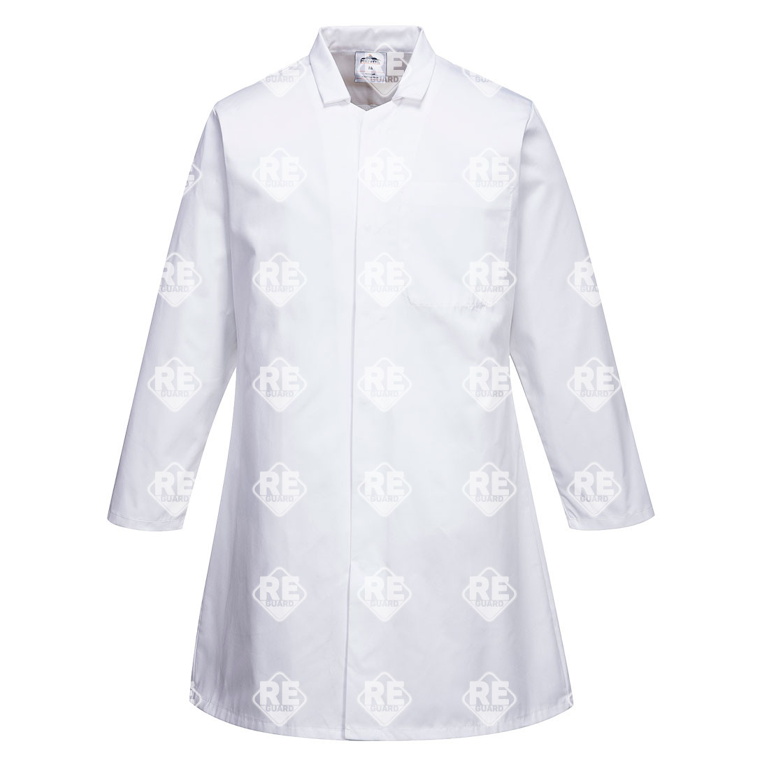 Férfi élelmiszeripari köpeny, 1 zsebbel navy 4XL