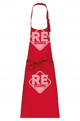 Kötény Kariban hosszú, állítható nyakpánttal sötétkék