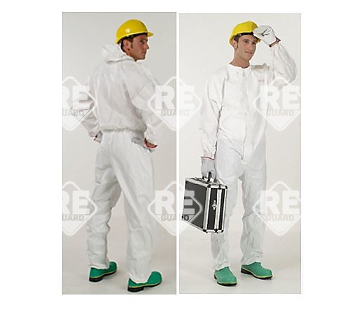 Partiguard Light overall kapucnis, fehér XL