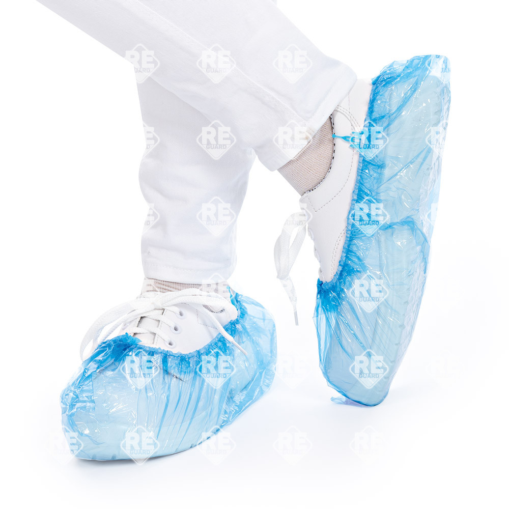 Cipővédő HDPE kék Ecostep adagolóhoz 52cm