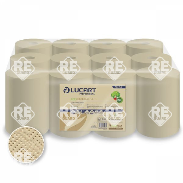 Kéztörlő EcoNatural 14 CF tekercses belső adagolású Lucart 2 rtg